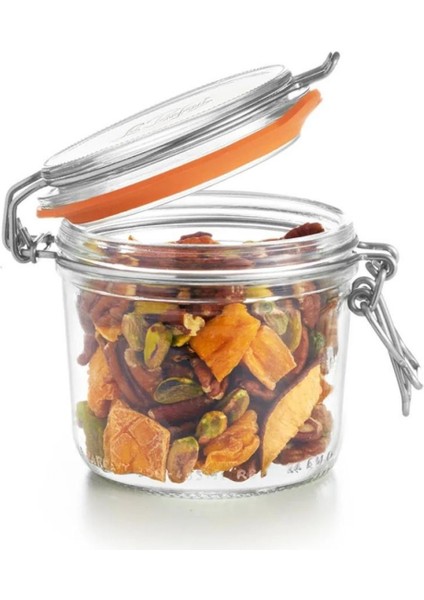 Luxury Super Terrines Klipsli/contalı Cam Kavanoz 350 ml (4 Adet) 1 Adet