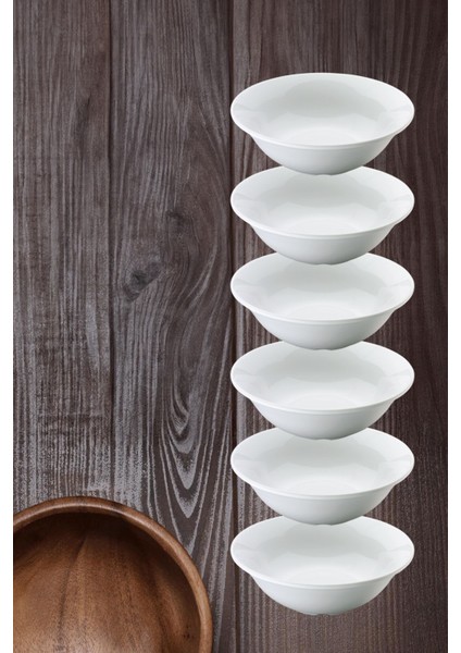 Luxury Mimhome 14CM 6"inch Sade Beyaz Kase: Outdoor Piknik Kamp Yemek Tabağı 1 Adet modelleri
