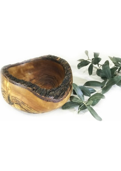 Luxury Zeytin Kütüklü Kase 15 cm 1 Adet