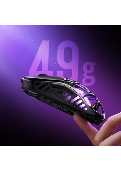 Mercury Xpro Rgb 32K Dpı Optik Gaming Mouse+8k Dongle, Kablosuz, Magnezyum Alaşımlı, Programlanabilir 5 Tuşlu, Siyah