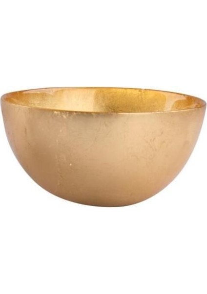 Luxury Altın Cam Kase 15CM 1 Adet