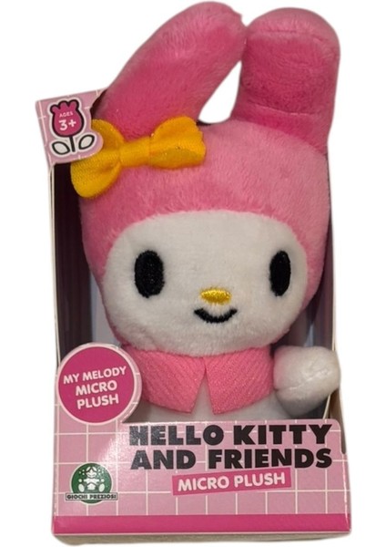 Luxury Hello Kıtty Mıcro Plush - 6'lı- 12CM Pelüş 1 Adet