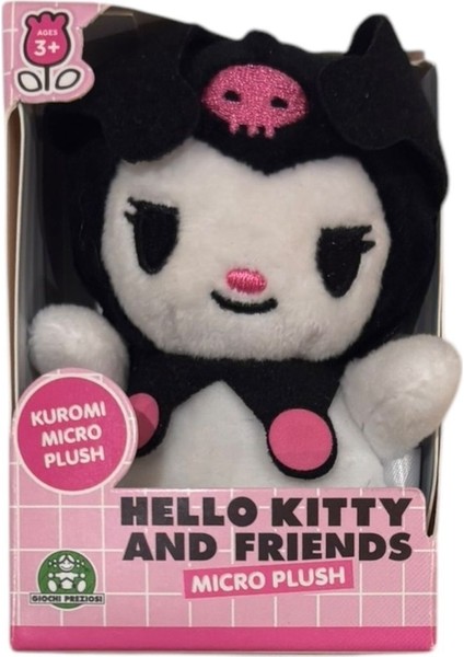 Luxury Hello Kıtty Mıcro Plush - 6'lı- 12CM Pelüş 1 Adet