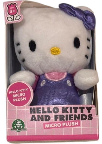 Luxury Hello Kıtty Mıcro Plush - 6'lı- 12CM Pelüş 1 Adet