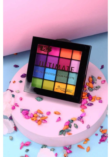 Luxury Unicorn Renkli 16'lı Far Paleti Makeup Time 1 Adet