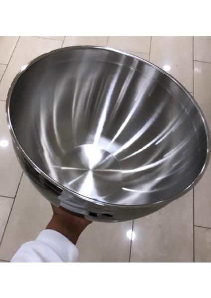 Luxury 32 cm Paslanmaz Celık (Hamur Yoğurma Kabı) Kase 1 Adet