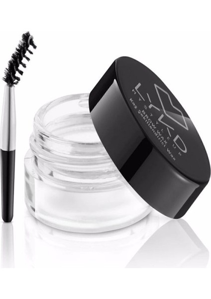 Luxury Kaş Şekillendirici Brow Wax 999 Transparan Kaş Sabitleyici Jel Fırça 1 Adet