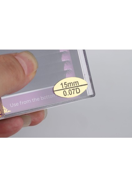 Luxury Ipek Kirpik 0.07 D Kıvrım 15 mm Uzunluk 1 Adet