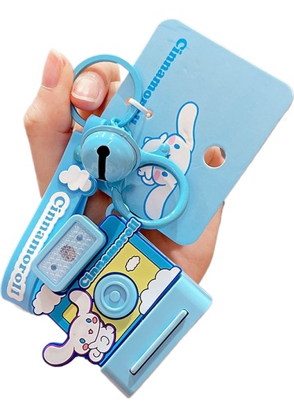 Sanrio Kt Kedi Ekose Balon Çiftler Anahtarlık Araba Anahtarlık Kolye Küçük Hediyeler (Yurt Dışından)