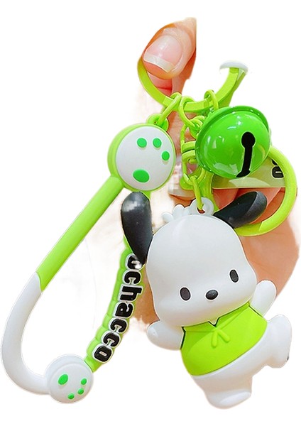 Sanrio Kt Kedi Ekose Balon Çiftler Anahtarlık Araba Anahtarlık Kolye Küçük Hediyeler (Yurt Dışından)