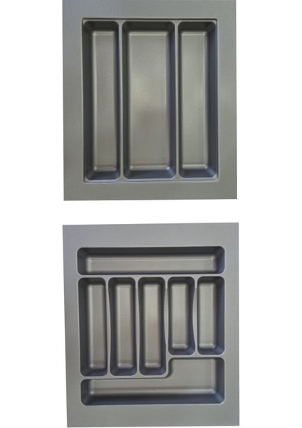 Luxury 2li Set 42X49 cm Düzenleyici 42 cm Kepçelik & 42 cm Kaşıklık (36X40 cm E Kesilebilir)Organizer Çeyiz 1 Adet