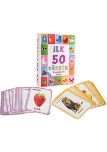 Luxury 1161 Flash Card Ilk 50 Sözcük 1 Adet