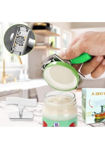 Luxury Kavanoz Kapağı Açacağı Ölçülü Ayarlanabilir Pratik Konserve Şişe Kapak Açıcı 1 Adet fiyatları