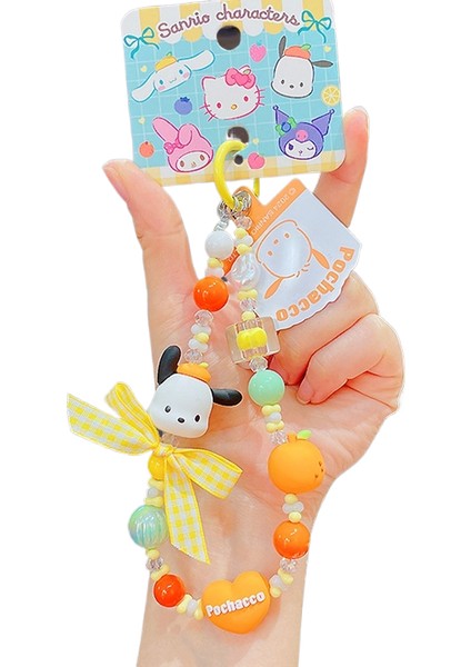 Sanrio Kt Kedi Ekose Balon Çiftler Anahtarlık Araba Anahtarlık Kolye Küçük Hediyeler (Yurt Dışından)