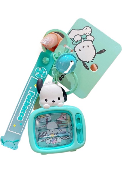 Sanrio Kt Kedi Ekose Balon Çiftler Anahtarlık Araba Anahtarlık Kolye Küçük Hediyeler (Yurt Dışından)