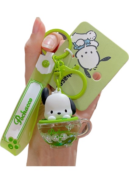 Sanrio Kt Kedi Ekose Balon Çiftler Anahtarlık Araba Anahtarlık Kolye Küçük Hediyeler (Yurt Dışından)