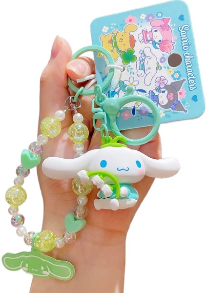 Sanrio Kt Kedi Ekose Balon Çiftler Anahtarlık Araba Anahtarlık Kolye Küçük Hediyeler (Yurt Dışından)