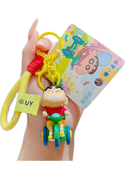 Karikatür Pastel Boya Küçük Yeni Süpermen Araba Anahtarlık Çekicilik Sevimli Bebek Çekicilik Anahtarlık (Yurt Dışından)