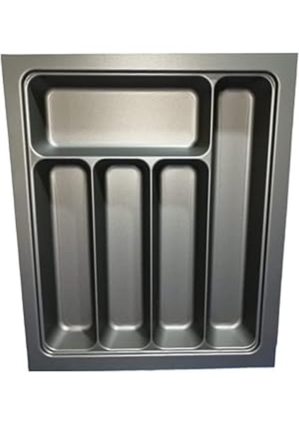 Luxury 30X36 Çekmece Içi Antrasit Kaşıklık Maket Bıçağı Hediyeli (26,5X32,5 Cm'e Kadar Kesilebilir) 1 Adet