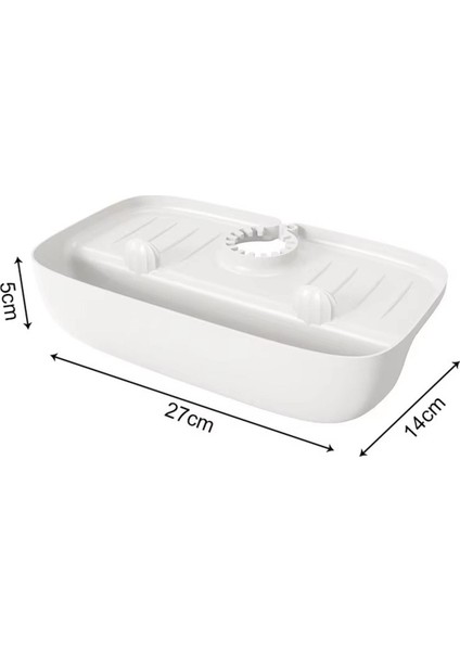 Luxury Musluk Düzenleyici Evyelik | Mutfak Lavabo Tezgah Üzeri Bölmeli Organizer 1 Adet fırsatları