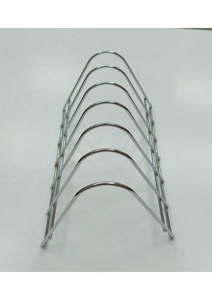Luxury Metal Gümüş Tabak Düzenleyicisi 1 Adet