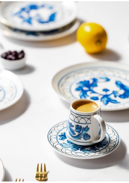Luxury Azul Türk Kahvesi Fincanı Tek Kişilik 100 cc 1 Adet