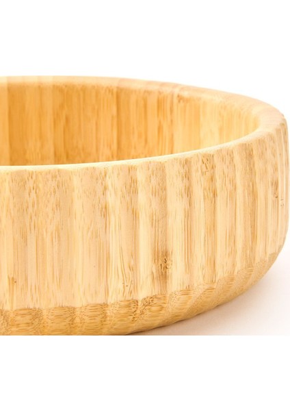 Luxury Mien Bambu Oyuk Kase - Kahverengi - 19 cm 1 Adet