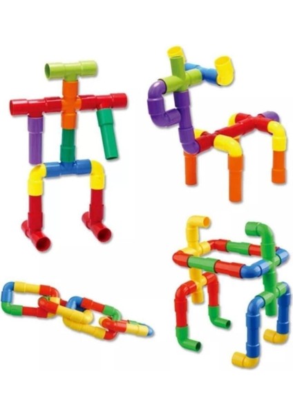 Luxury Tekerlekli Tako Boru LEGO 144 Parça Mega Set 1 Adet