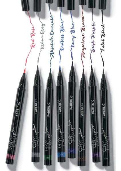 Glam Team Kalıcı Renkli Eyeliner - Lacıvert*5689 1 Adet