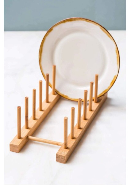 Bambu Lüx 6 Bölmeli Tabaklık 25X13,5X11CM 1 Adet