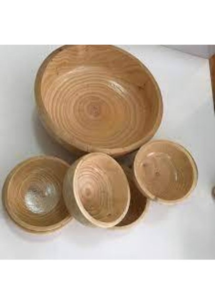 Luxury Kahverengi Ahşap Çerezlik Takımı 1 Adet fiyatları