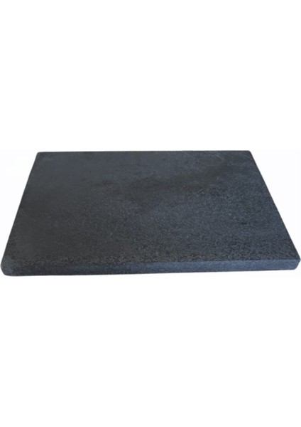 Luxury Fırın ve Mangal Taşı (Doğal Bazalt Taşı) 30CM x 40CM x 2cm M001 1 Adet