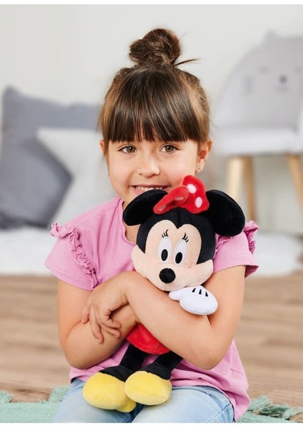 Luxury Disney Peluche Minnie 25 cm Elbiseli Peluş Çizgi Film Karakteri Oyuncak 1 Adet fırsatları