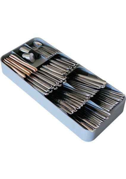 Luxury 9 Bölmeli Çekmece Kaşıklık + Tezgah Üstü Kaşıklık Drawer Cutlery 1 Adet