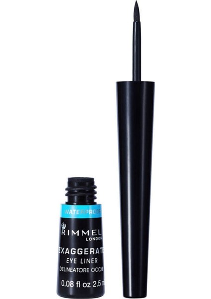 Luxury Siyah Eyeliner - Exaggerate Waterproof Eyeliner 003 Black 3607342493032 1 Adet