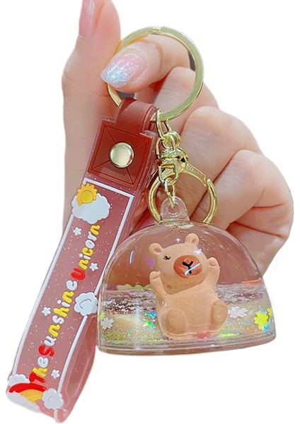 Karikatür Peluş Capi A Üfleme Kacıklar Anahtarlık Bebek Kolye Çift Anahtarlık Çekicilik Küçük Hediyeler (Yurt Dışından)