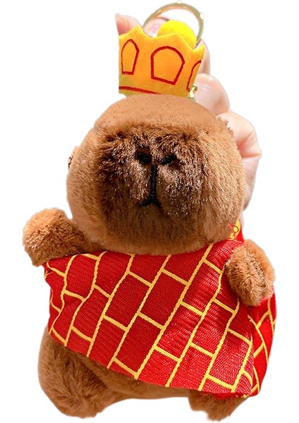 Karikatür Peluş Capi A Üfleme Kacıklar Anahtarlık Bebek Kolye Çift Anahtarlık Çekicilik Küçük Hediyeler (Yurt Dışından)