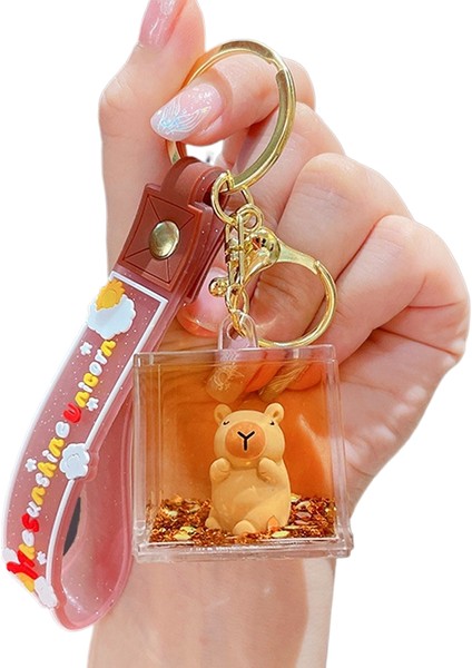 Karikatür Peluş Capi A Üfleme Kacıklar Anahtarlık Bebek Kolye Çift Anahtarlık Çekicilik Küçük Hediyeler (Yurt Dışından)