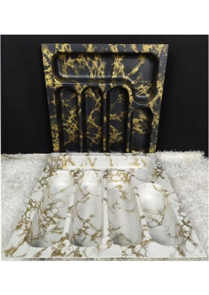 Luxury 5 Bölmeli Kaşıklık Büyük Boy ROYALEKS-A1329 1 Adet