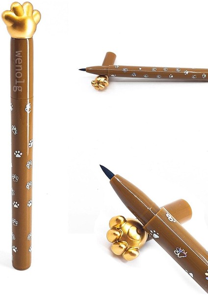 Luxury Kedi Patili Siyah Waterproof Pen Eyeliner 1 Adet