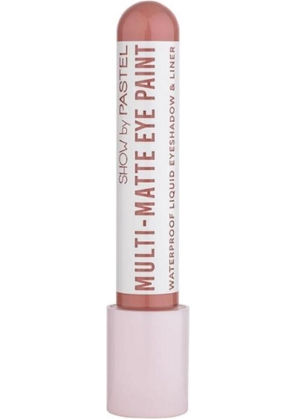 Luxury Show By Multi Matte Eye Paint - Mat Likit Far ve Eyeliner No: 83 Stylish 1 Adet