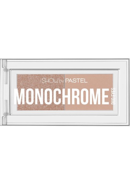 Luxury Monochrome Duo Eyes - Ikili Far Paleti 21 Natural Beauty 1 Adet