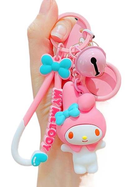 Karikatür Sanrio Anahtarlık Yaratıcı Anahtarlık Kolye Ucu (Yurt Dışından)