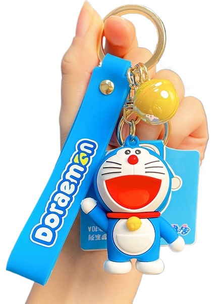 Karikatür Doraemon Anahtarlık Kolye Sevimli Tinkerbell Kedi Bebek Araba Anahtarlık (Yurt Dışından)