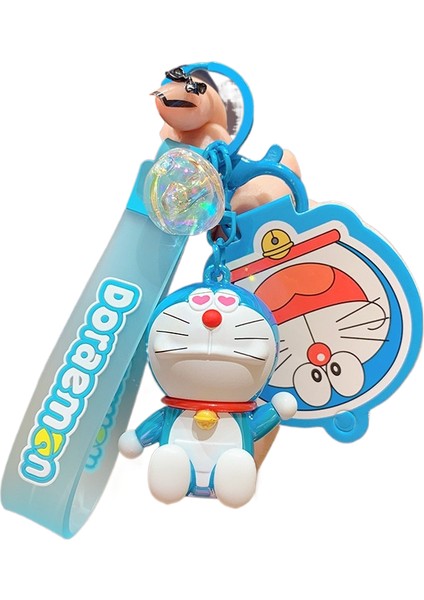 Karikatür Doraemon Anahtarlık Kolye Sevimli Tinkerbell Kedi Bebek Araba Anahtarlık (Yurt Dışından)