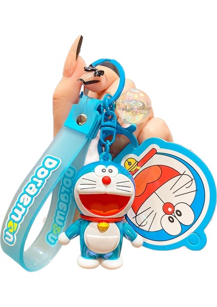 Karikatür Doraemon Anahtarlık Kolye Sevimli Tinkerbell Kedi Bebek Araba Anahtarlık (Yurt Dışından)
