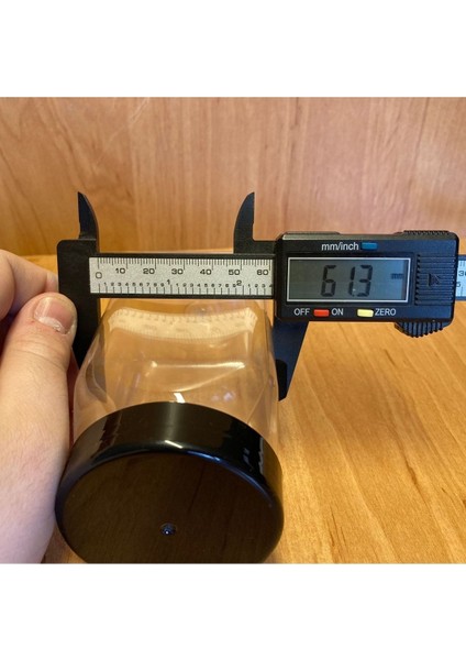 Luxury 370 cc Pet Kavanoz - Siyah Plastik Kapaklı - 370 ml Plastik Kavanoz 1 Adet modelleri