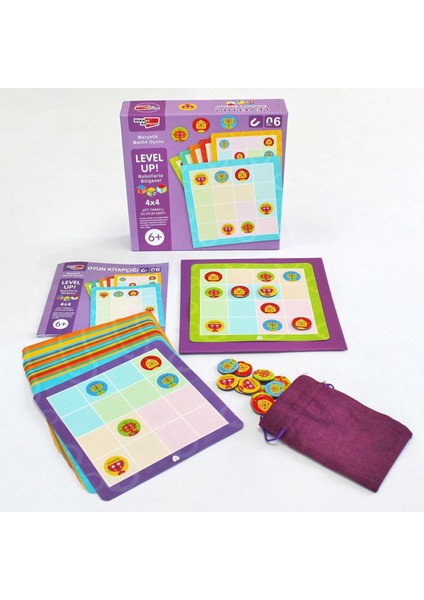 Luxury Yayınları Level Up! 6 - Robotlarla Bölgesel Sudoku 1 Adet