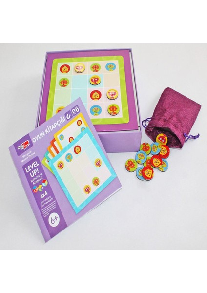 Luxury Yayınları Level Up! 6 - Robotlarla Bölgesel Sudoku 1 Adet