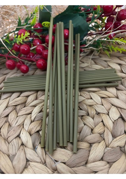 Luxury Zeytin Yeşili Plastik Cake Pops Lolipop Çubuğu 20 Adet 1 Adet modelleri